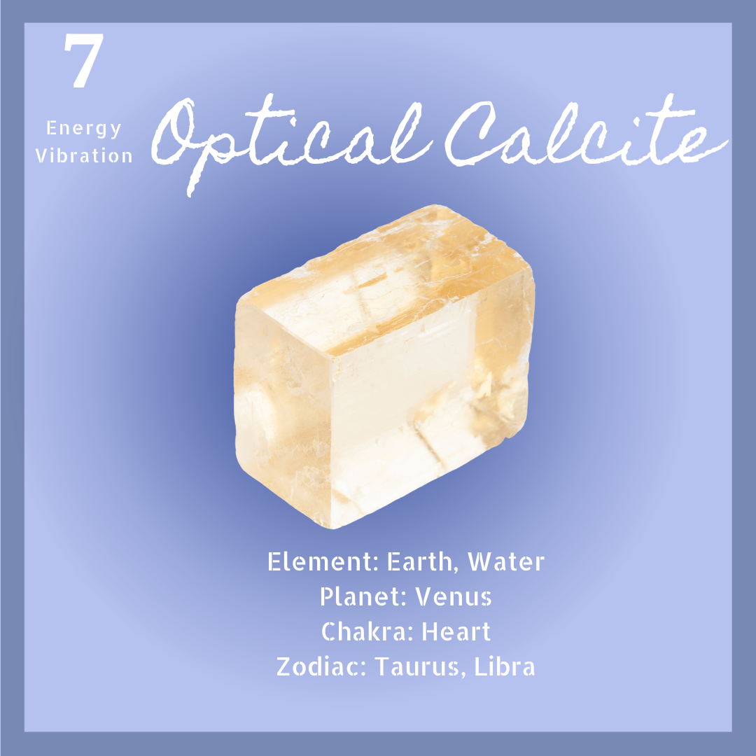 Optical Calcite " Stone of Clarity"
