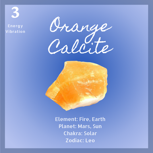 Orange Calcite "Stone of Joy"