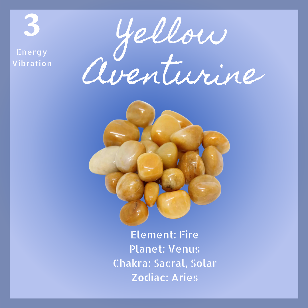 Yellow Aventurine "Stone of Decisiveness"